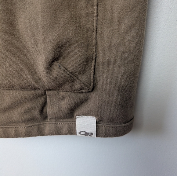 OUTDOOR RESEARCH Women Sleeveless Jacket Full Zip Hoodie Brown Size L Stretch - Picture 5 of 10